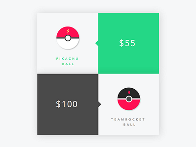 Pokeballs design flat design illustration pokeballs pokemon ui