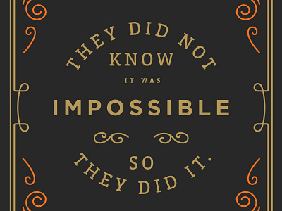 2016 Letterpress Calendar calendar letterpress quote
