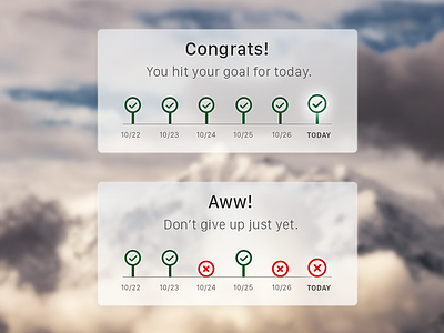 DailyUI 011: Flash Message (Error/Success) 011 dailyui error failure flash message state success