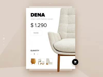 Day 12 - E-Commerce Shop card chair dailyui shop ui ux