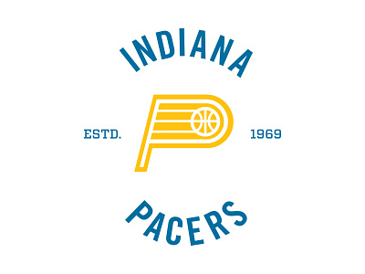 Indiana Pacers Rebrand apparel basketball branding logo mark rebrand sports