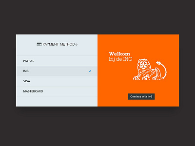 Day 051 - Payment Method credit card daily ing mastercard method payment paypal ui userinterface visa