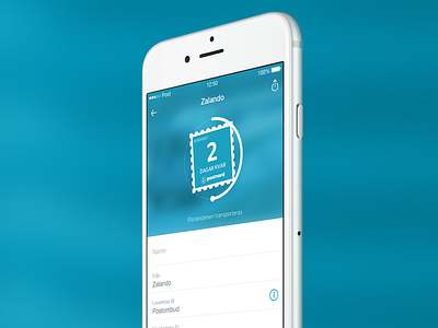Track and Trace - PostNord app delivery iphone mail post stamp track