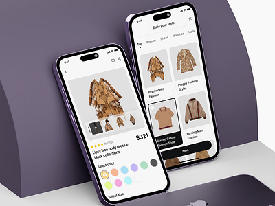 Dakota - Product Details app dakota design ecommerce ios kit mobile shopping template ui