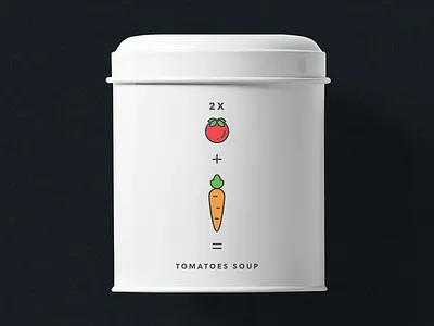 Soup delivery packaging branding identity packaging soup vegetables