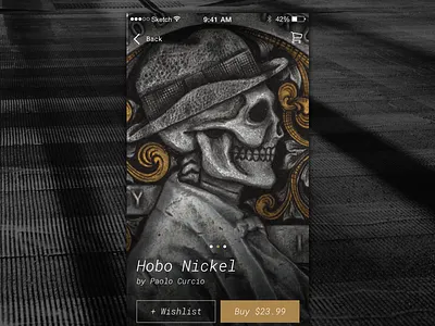 DailyUI - 012 - Single Item dailyui dailyui012 ecommerce hobo nickel single item