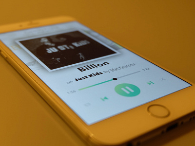 009 - Music Player daily ui dailyui ios music music player player