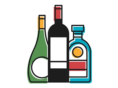 Alcoholic Beverages Company alcohol beverages champagne gin isologo wine