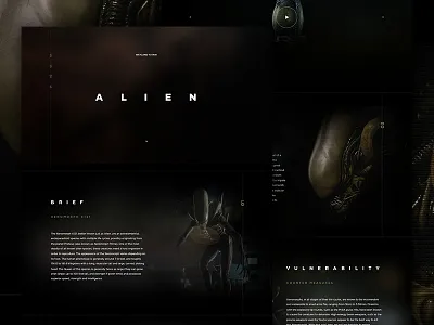 Alien alien dark elegant seagulls film grain halloween landing mocktober movie promo