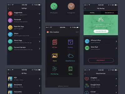 Files Creationz about dark black file sharing google drive grid icloud master creationz pdf production slideshow team x files