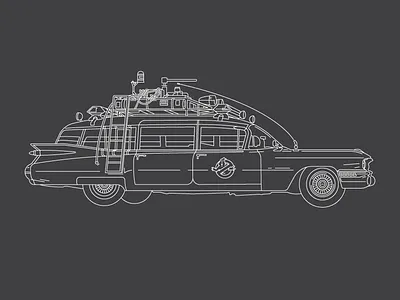 Echo1 echo1 ghostbusters ghosts halloween illustration line