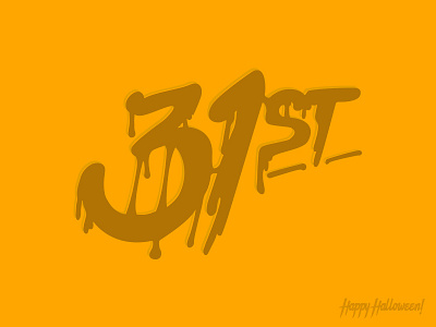 Happy Halloween! drawing drips graffiti halloween illustration jakt urban vector