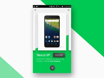 Daily UI - Day 12: E-Commerce Shop 012 android card daily dailyui e commerce free item material mobile sketch ui