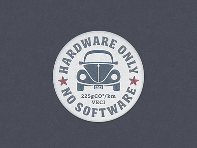 Beatle Sticker ... badge beatle lettering sticker type typo typography vector graphic volkswagen