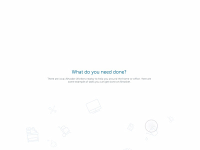 Airtasker Prototype with Principle airtasker animation bubble card principle prototype scroll