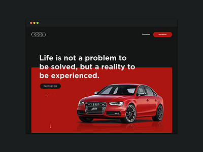 Landing page clean concept dailyui design interface landing page layout minimal ui user interface webdesign website
