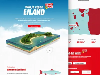 Campaign website - MediaMarkt (Netherlands) 3d campaign design illustration interface island layout online ui ux web website