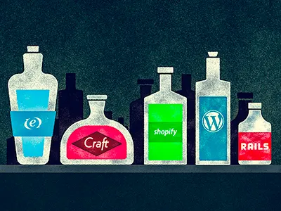 Pick Your Poison bottles cms craft expression engine rails shopify wordpress