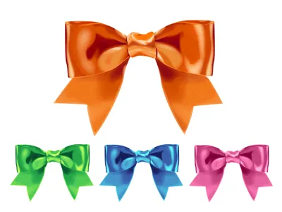 Free Vector PSD Ribbon christmas color decoration download free icon layer styles png psd ribbon silk vector shapes