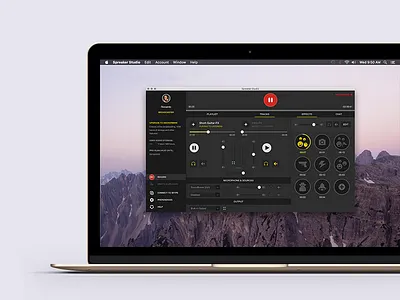 Spreaker Studio App is here! app audio recording desktop app mac podcasting radio spreaker spreaker studio ui ux windows