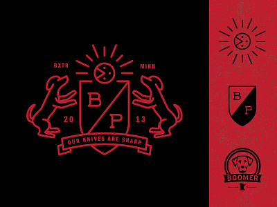 Slightly Less Violence, Slightly More Pizza coat of arms crest dog game of thrones minnesota pizza restaurant seal shield wood fired