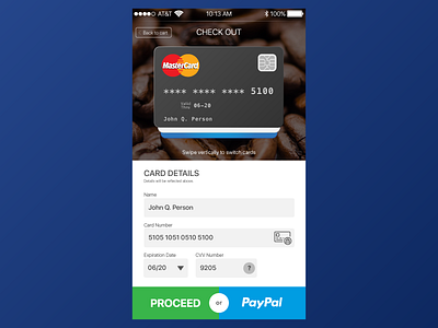 Dailyui002 Dribbble card checkout credit dailyui dailyui002 ui