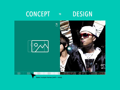 Day 059 - Multiple image carousel carousel concept daily design image slider ui userinterface ux visual webdesign wireframe