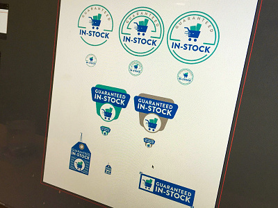 Instock Badges badges stickers web badges