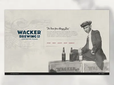 Wacker Brewing Co Website