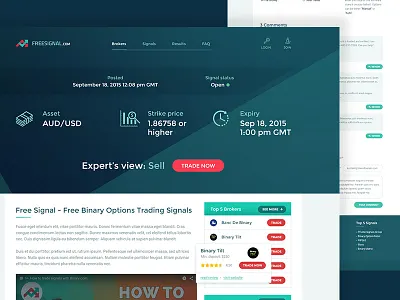 Free Signal brokers money signals trading