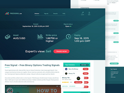 Free Signal brokers money signals trading