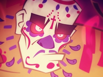 CDChallenge #3 - Dia de los Muertos bakuss bakuss circus barakass cdc cdchallenge character characterdesign circus diadelosmuertos drawing