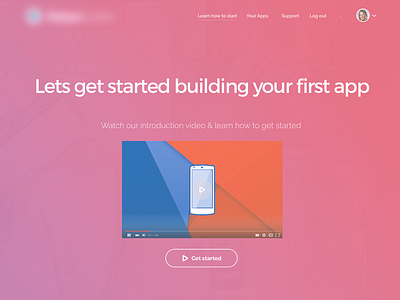 WIP - Building an exciting new web app android app builder ios mobile web