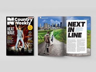 Magazine Background Design magazine print design