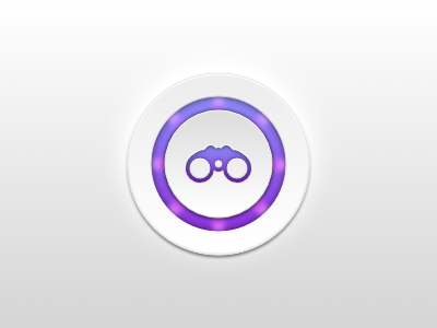 Example of Search LED-Style Button / UI