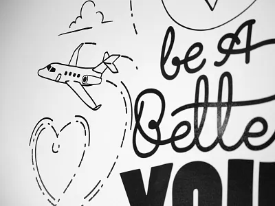 Vend Values - Be A Better You decal heart illustration plane values vend zen