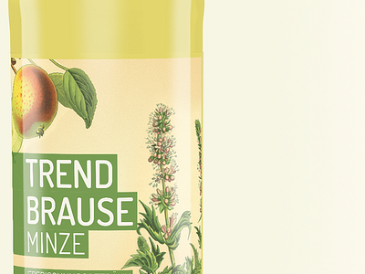 Trendbrause bottle bottle lemonade limoment trendbrause
