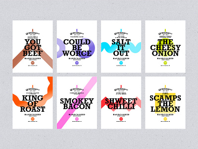 Quintins & Co. Handcooked Crisps branding collection color crisps design flat packaging