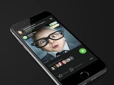 User stories clean game detail gamee games gray green simple