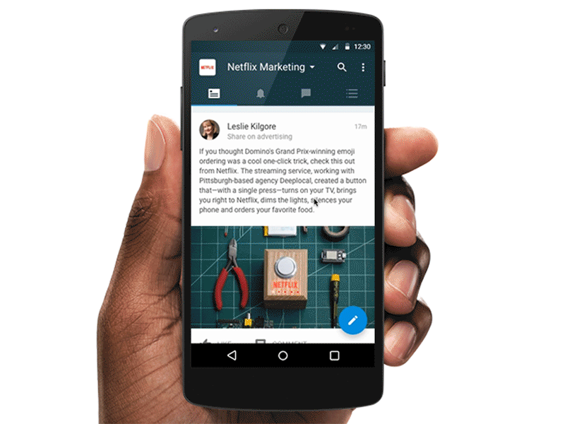 Azendoo Android by Luc Chaissac for Azendoo on Dribbble