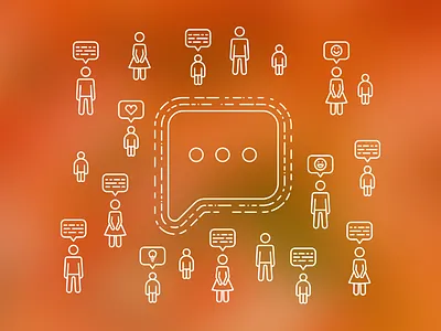 Thoughts aviv israel lexnau lineart lines moodbox tel thought ui ux vector