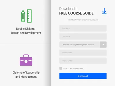 Australian Education app course design education icon psd responsive theme ui ux web