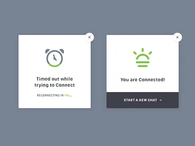 Daily UI 011 - Flash Message button chat dailyui error flat form interactive minimal modal success ui
