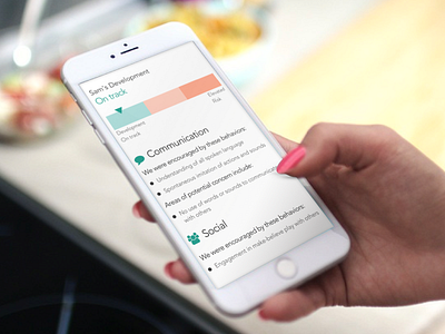 Evaluation Results - Marketing Collateral app branding evaluation health ios iphone marketing medical results sketch