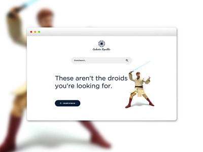 Droid Search - Dailyui 022 022 dailyui dailyui022 droid search star ui ux wars