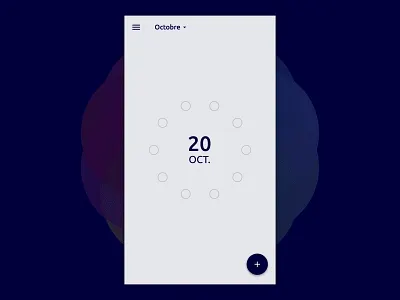 Add activities on a progress report application material design progress report ui ux wheel