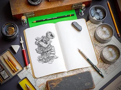 Observatory art artua astrology concept game illustration observation observatory sketch