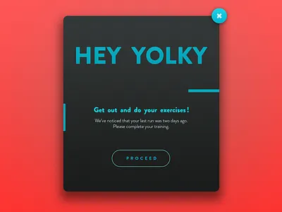 the kind advice dark rebound training ui