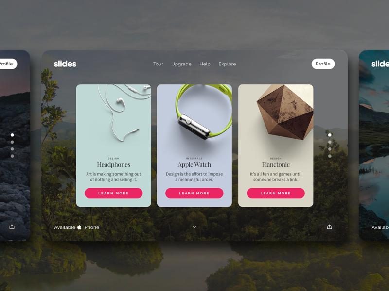 One more slide (WIP) framework psd sketch slide slides ui ui kit ux