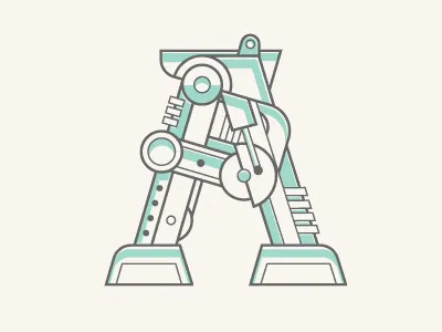 Letterface abcd alphabet animation czech illustrator lettering letters lines style tombre typography vector